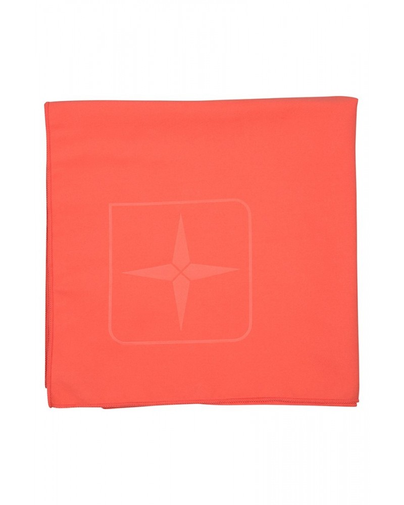 Microfibre Travel Towel - Giant - 150 x 85cm Coral $12.64 Travel Accessories