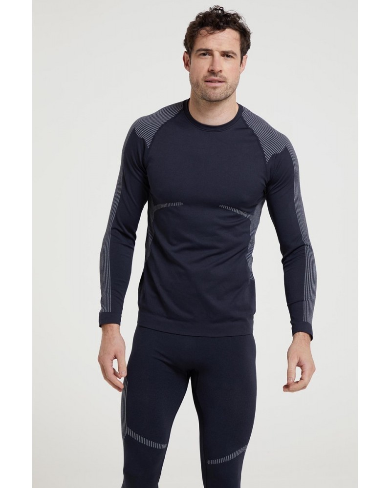 Freestyle Mens Base Layer Set Black $17.63 Active