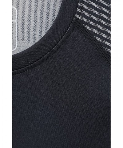 Freestyle Mens Base Layer Set Black $17.63 Active