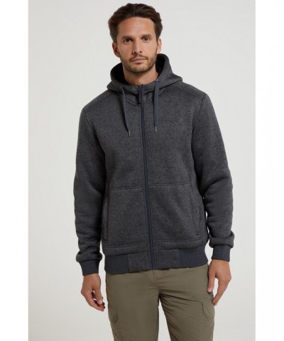 Nevis II Mens Fur Lined Hoodie Black $35.00 Tops