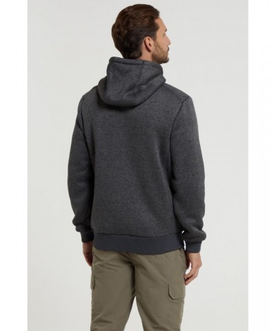 Nevis II Mens Fur Lined Hoodie Black $35.00 Tops