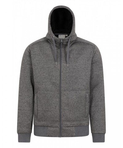 Nevis II Mens Fur Lined Hoodie Black $35.00 Tops