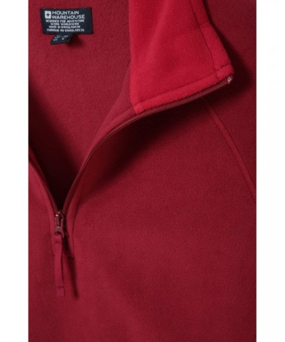 Montana Womens Microfleece Dark Red $11.00 Fleece