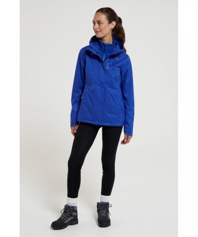 Whirlwind Womens 3 In 1 Waterproof Jacket Bright Blue $28.80 Jackets