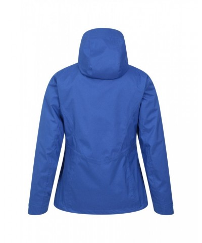 Whirlwind Womens 3 In 1 Waterproof Jacket Bright Blue $28.80 Jackets