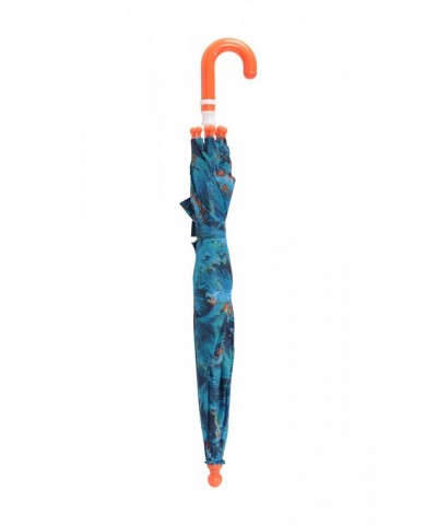 Kids Printed Umbrella Orange $9.35 Accessories