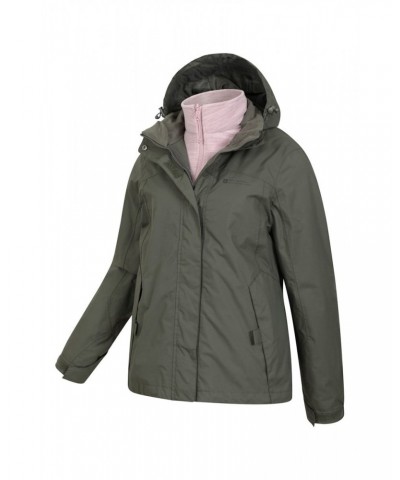 Storm Womens Waterproof 3 in 1 Jacket Khaki $59.39 Jackets