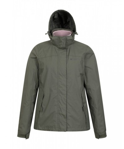 Storm Womens Waterproof 3 in 1 Jacket Khaki $59.39 Jackets