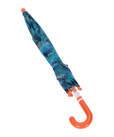 Kids Printed Umbrella Orange $9.35 Accessories