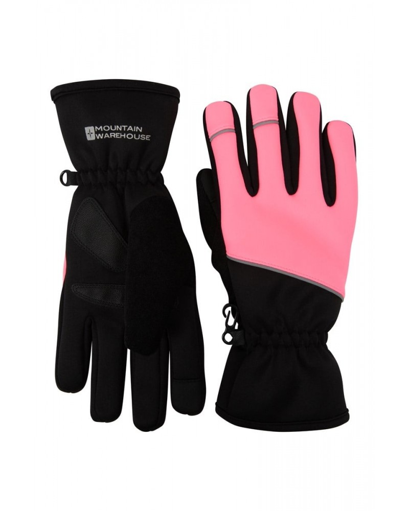 Swift Womens Water-Resistant Cycling Gloves Pink $18.14 Accessories