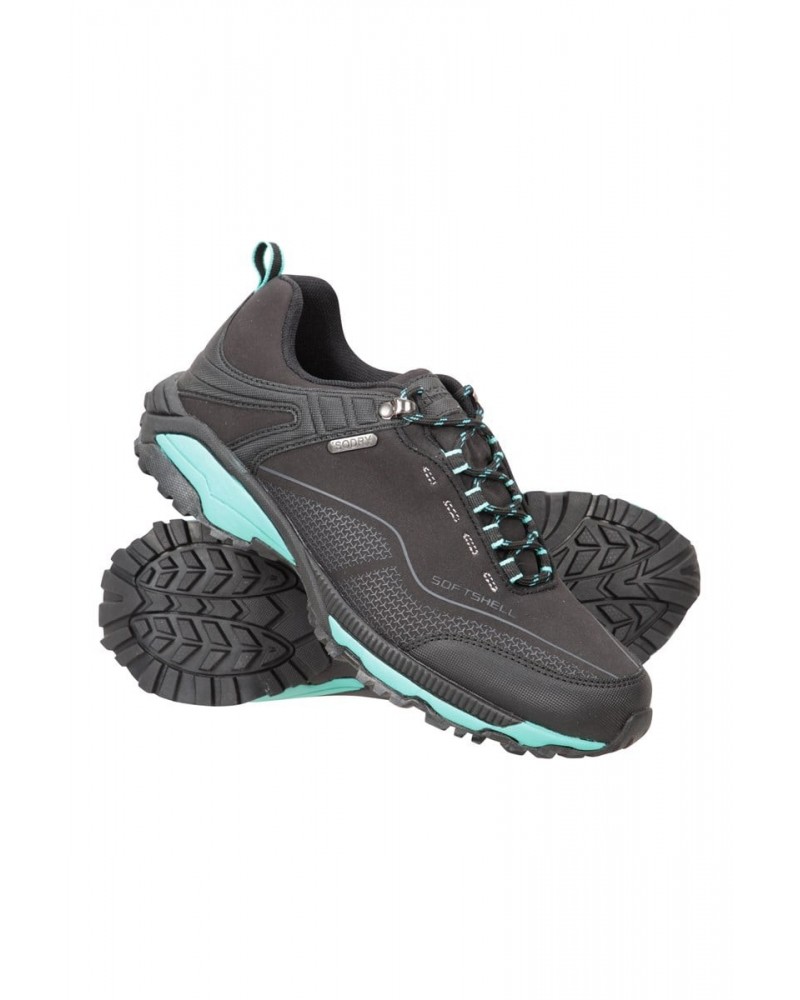 Collie Womens Waterproof Running Shoes Black $34.50 Active