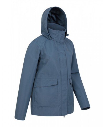 Birch Womens Waterproof Jacket Navy $30.00 Jackets