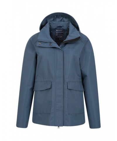 Birch Womens Waterproof Jacket Navy $30.00 Jackets