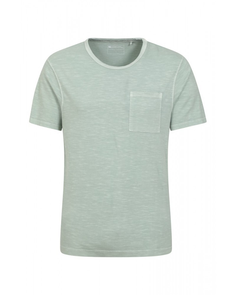 Fescue Mens Pocket T-Shirt Green $11.19 Tops