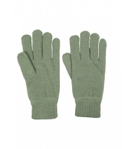 Thinsulate Womens Knitted Gloves Green $12.74 Accessories