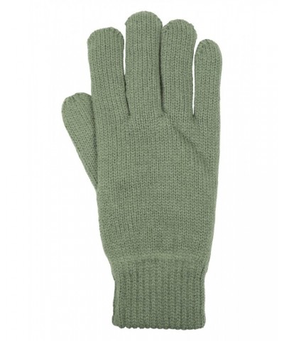 Thinsulate Womens Knitted Gloves Green $12.74 Accessories