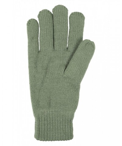 Thinsulate Womens Knitted Gloves Green $12.74 Accessories