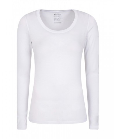 Keep The Heat Womens Thermal Top White $17.99 Thermals