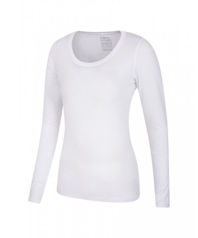 Keep The Heat Womens Thermal Top White $17.99 Thermals