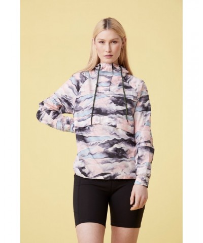 Sneaker Womens Half-Zip Jacket Blush $24.08 Jackets