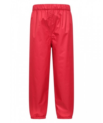 Waterproof Fleece Lined Kids Pants Red $16.50 Pants