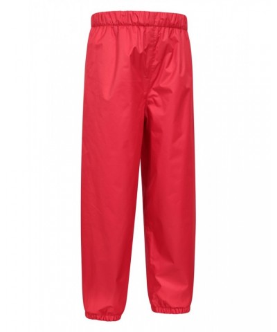 Waterproof Fleece Lined Kids Pants Red $16.50 Pants