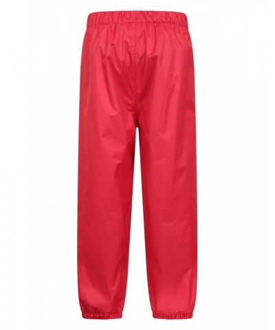 Waterproof Fleece Lined Kids Pants Red $16.50 Pants