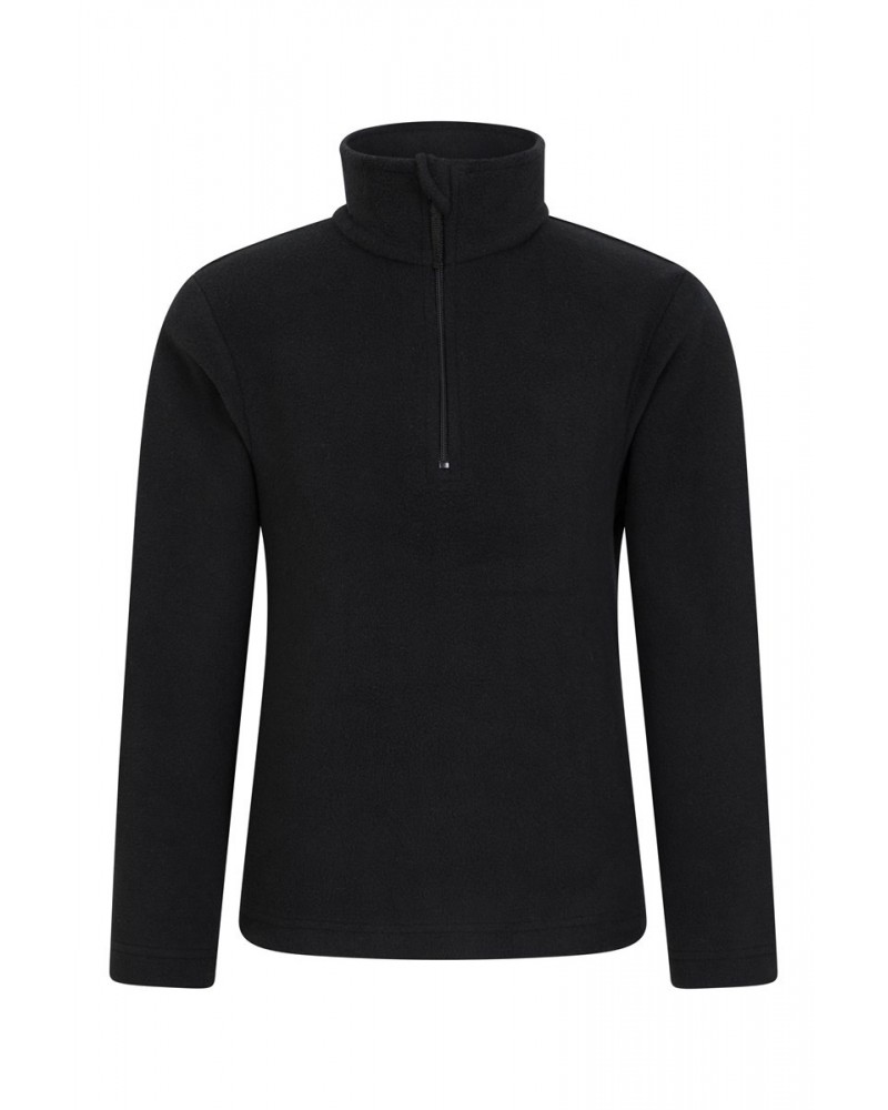 Camber II Kids Half-Zip Fleece Jet Black $11.59 Fleece