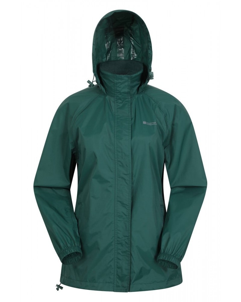 Pakka II Womens Waterproof Jacket Dark Green $18.13 Jackets