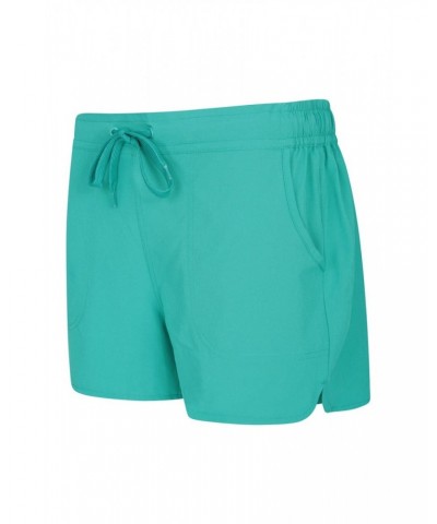 Womens Stretch Board Shorts Teal $13.86 Pants