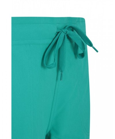 Womens Stretch Board Shorts Teal $13.86 Pants