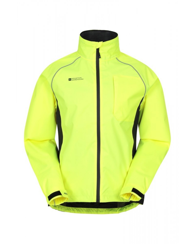 Adrenaline Mens Iso-Viz Jacket Yellow $24.00 Active