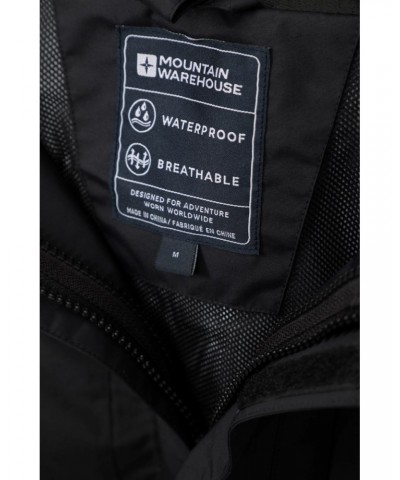 Thunderstorm Mens 3 in 1 Waterproof Jacket Jet Black $41.80 Jackets