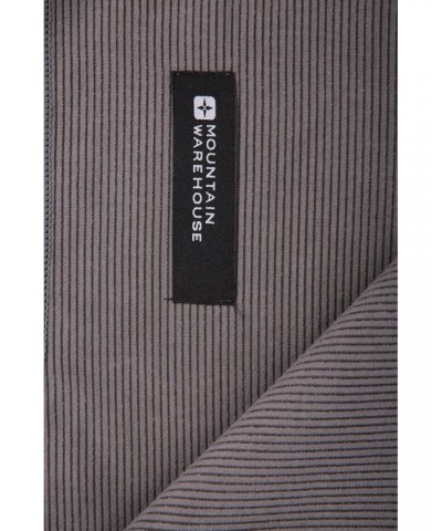 Giant Ribbed Towel - 150 x 85cm Charcoal $15.18 Travel Accessories