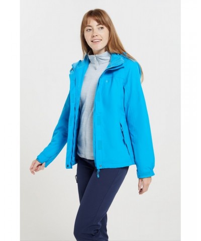 Storm Womens Waterproof 3 in 1 Jacket Blue $56.09 Jackets