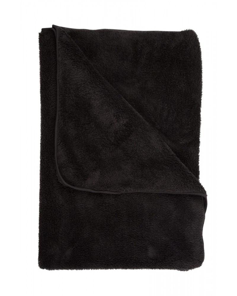 Supersoft Fleece Blanket Black $10.39 Sleeping Bags