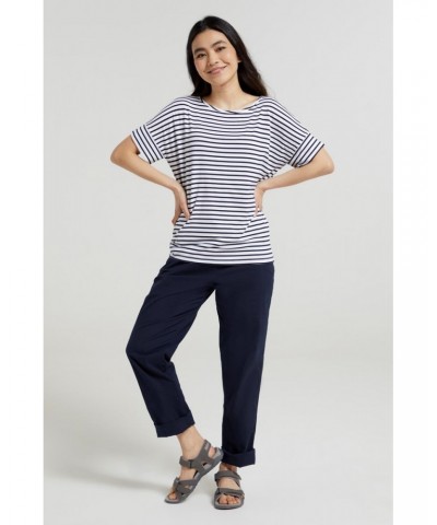 Kynance Womens Loose Fit T-Shirt Navy $18.47 Tops