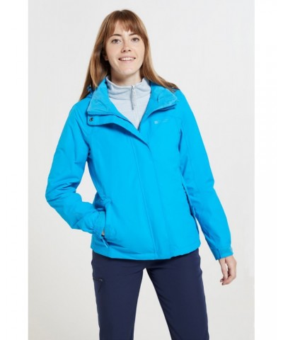 Storm Womens Waterproof 3 in 1 Jacket Blue $56.09 Jackets