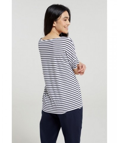 Kynance Womens Loose Fit T-Shirt Navy $18.47 Tops