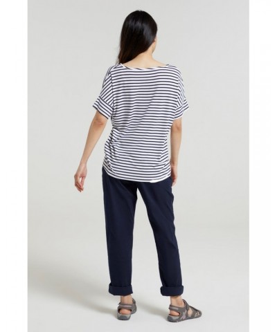 Kynance Womens Loose Fit T-Shirt Navy $18.47 Tops