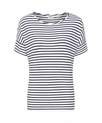 Kynance Womens Loose Fit T-Shirt Navy $18.47 Tops