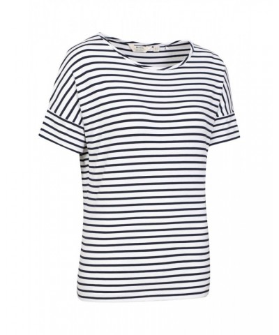 Kynance Womens Loose Fit T-Shirt Navy $18.47 Tops