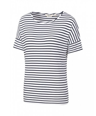 Kynance Womens Loose Fit T-Shirt Navy $18.47 Tops