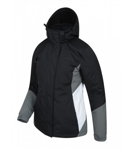 Moon Womens Ski Jacket Black $27.14 Jackets