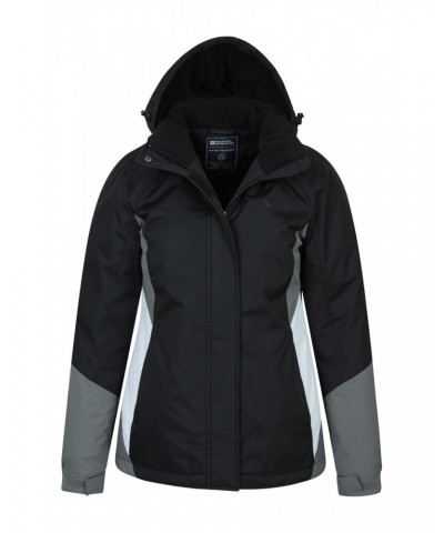 Moon Womens Ski Jacket Black $27.14 Jackets