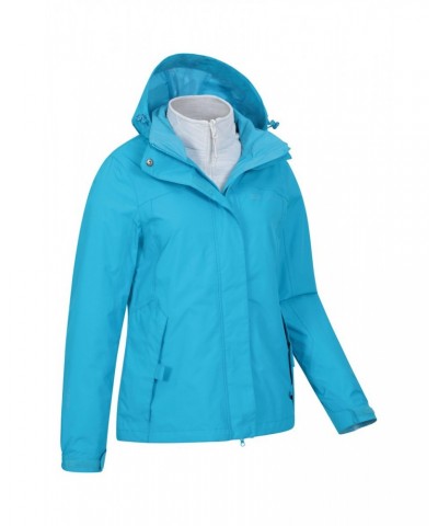 Storm Womens Waterproof 3 in 1 Jacket Blue $56.09 Jackets