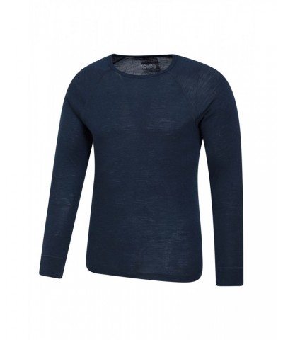 Merino Mens Base Layer Top Multipack Navy $33.79 Thermals