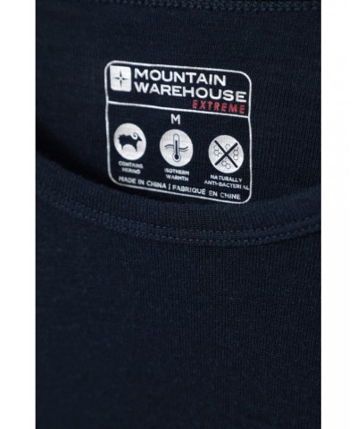 Merino Mens Base Layer Top Multipack Navy $33.79 Thermals