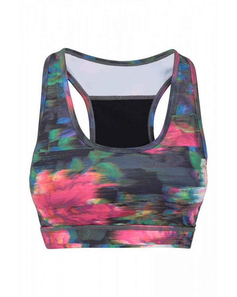 Mesh Motion Sports Bra Grey $14.57 Active