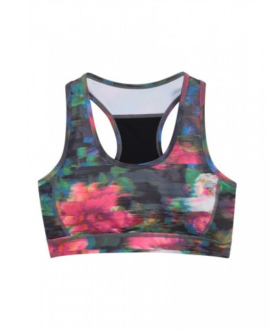 Mesh Motion Sports Bra Grey $14.57 Active